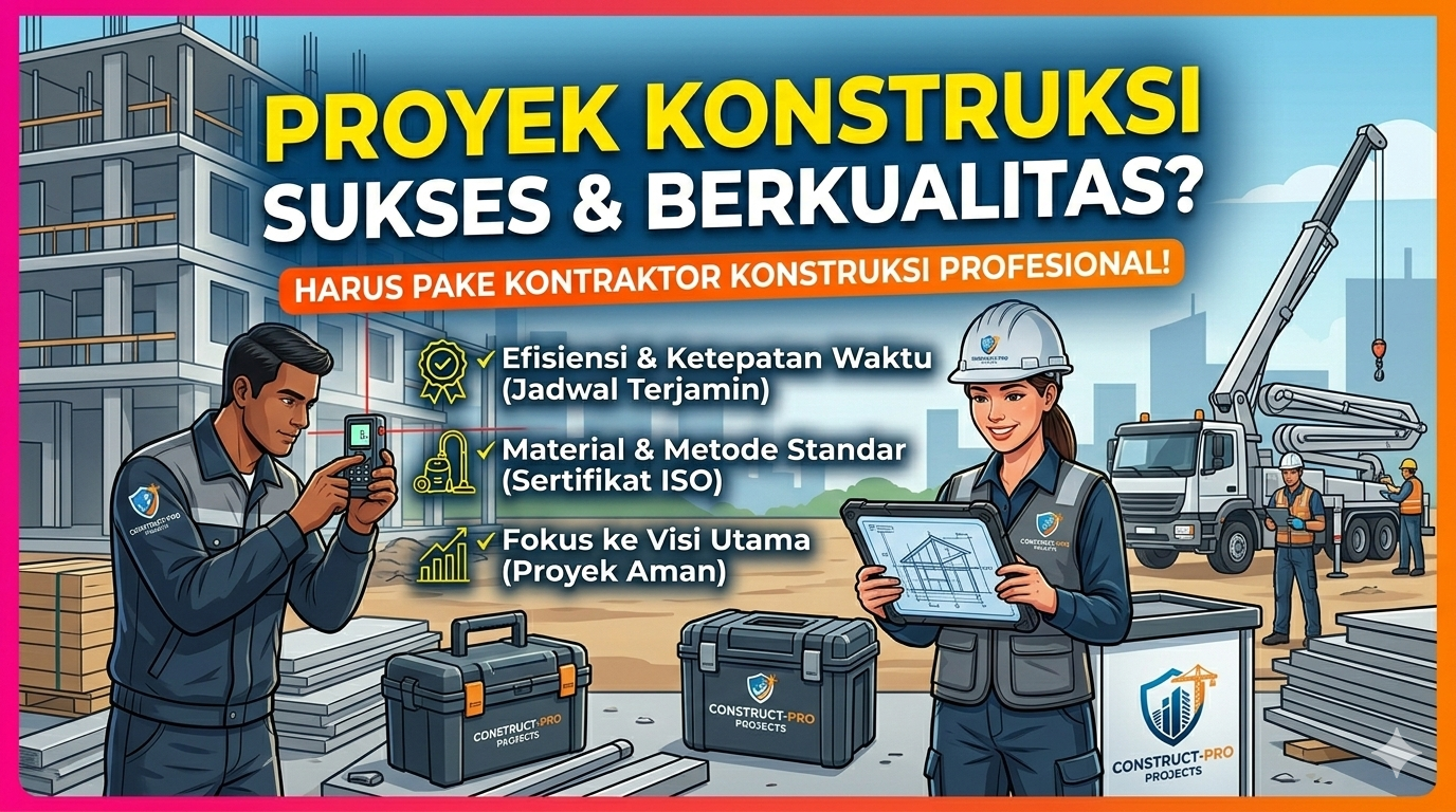 Thumbnail Pentingnya Menggunakan Kontraktor Konstruksi Profesional untuk Keberhasilan Proyek Anda